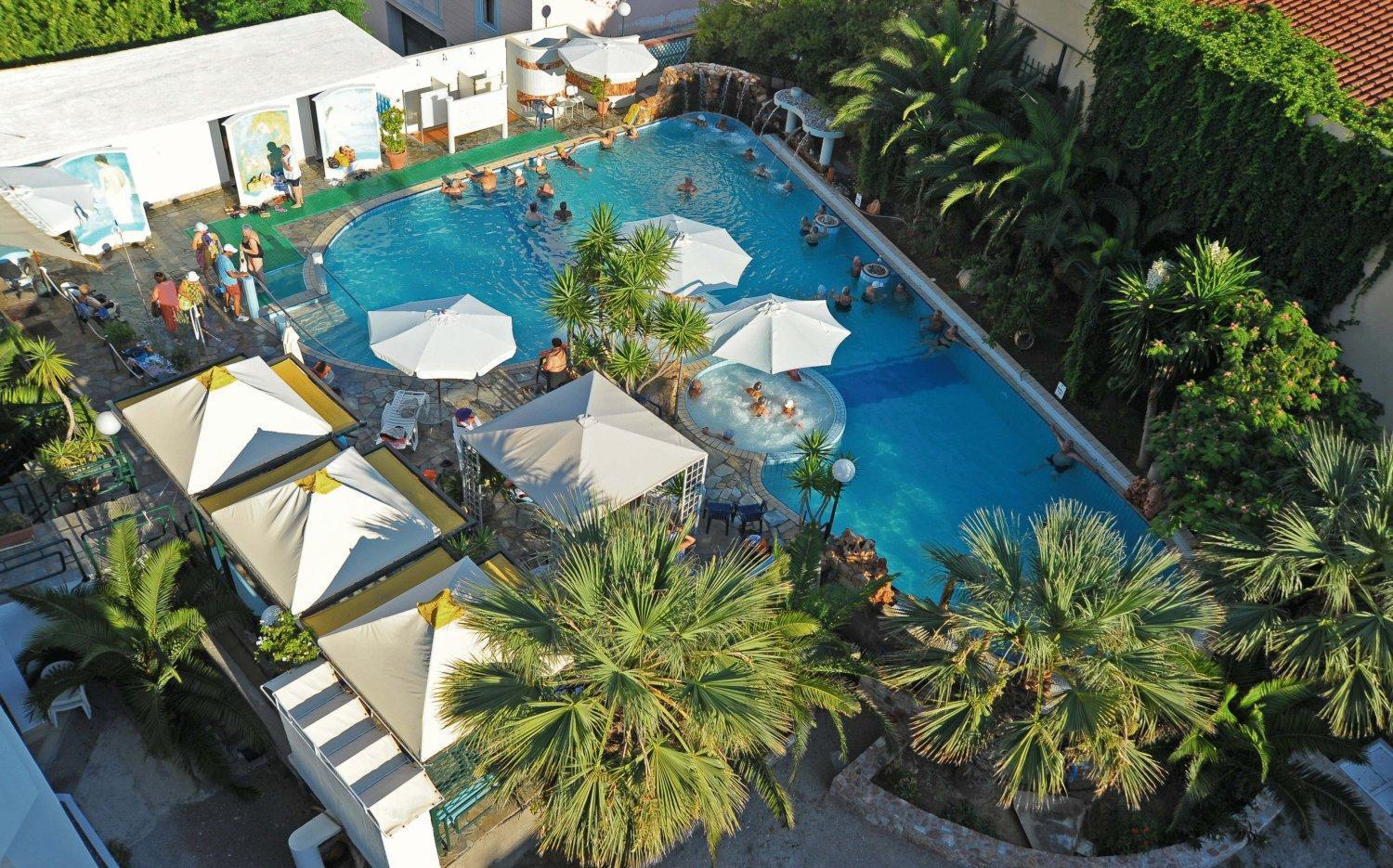 Kentrikon Hotel & Spa Lutrá Edipszú Kültér fotó